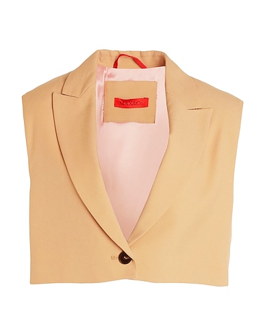 MAX&Co. Waistcoat SIBARI
 Camel 64% Polyester, 32% Viscose, 4% Elastane