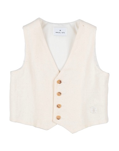 MANUEL RITZ Gilet de costume 50% Lin, 30% Coton, 20% Polyester
