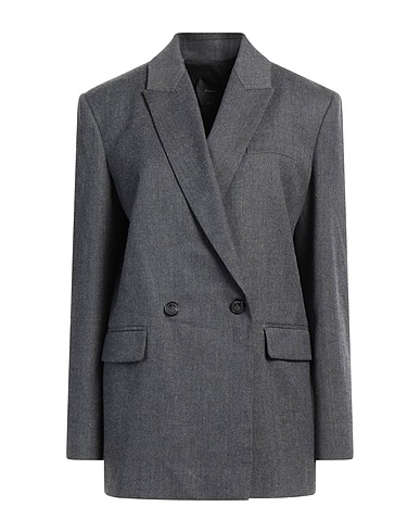 PINKO テーラードジャケット グレー ウール 55% / ポリエステル 28% / レーヨン 15% / ポリウレタン 2%