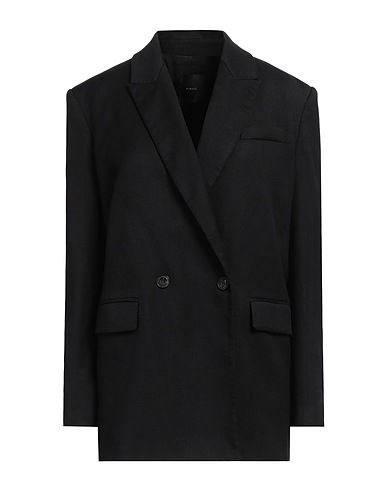PINKO Blazer Black 55% Wool, 28% Polyester, 15% Viscose, 2% Elastane