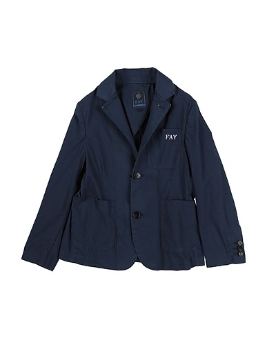 FAY Blazer Blu navy 100% Cotone, Poliestere