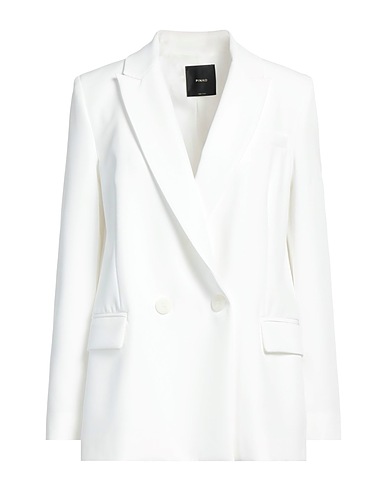 PINKO Blazer White 89% Polyester, 11% Elastane