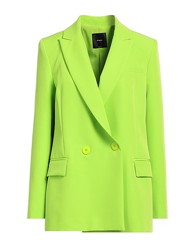 PINKO Giacca Verde lime 89% Poliestere, 11% Elastan