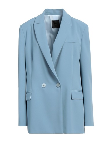 PINKO Blazer Pastel blue 98% Polyester, 2% Elastane
