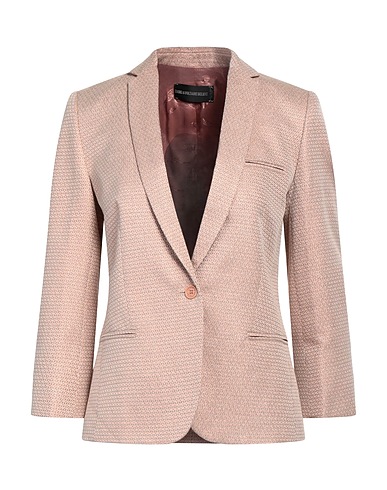 ZADIG&VOLTAIRE Jackett Sand 48% Viskose, 36% Baumwolle, 10% Metallfaser, 6% Polyamid
