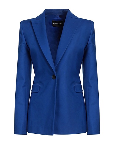 BCBGMAXAZRIA Jackett Blau 98% Baumwolle, 2% Elastan