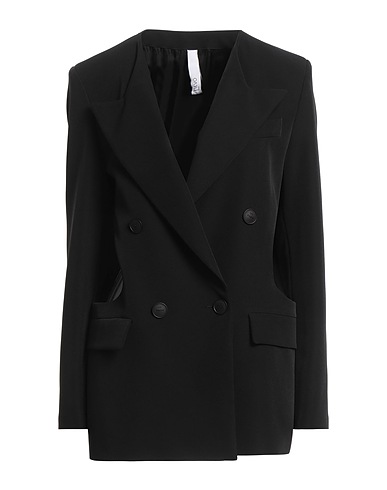 HEVÒ Blazer Midnight blue 89% Polyester, 11% Elastic fibres