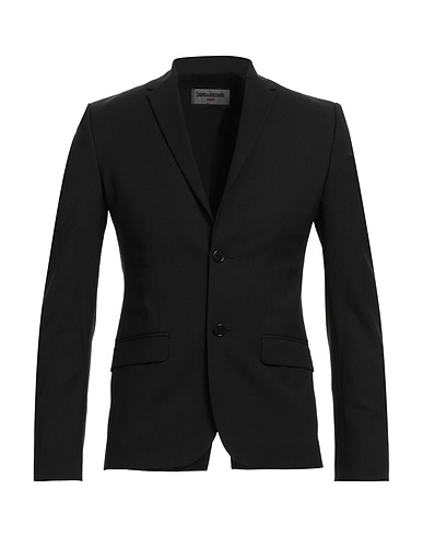 ZADIG&VOLTAIRE Blazer Black 53% Polyester, 43% Wool, 4% Elastane