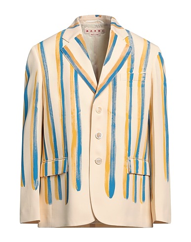 MARNI Blazer Beige 100% Virgin Wool