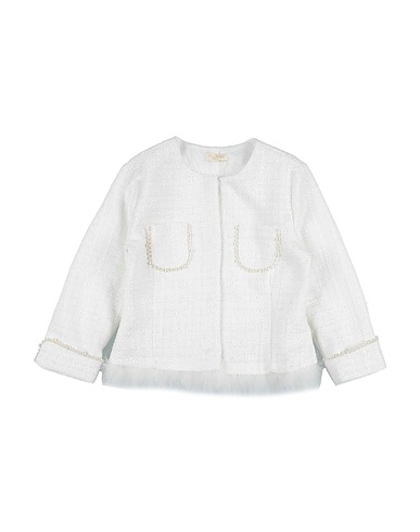 MONNALISA Jackett 100% Polyester, Straussenfedern