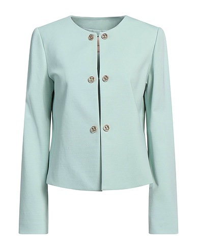 TWINSET Blazer Turquoise 68% Viscose, 27% Polyamide, 5% Elastane