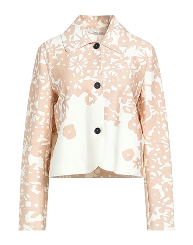 LIVIANA CONTI Blazer Light brown 62% Viscose, 31% Polyamide, 7% Elastane