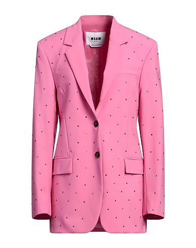 MSGM Blazer Pink 96% Virgin Wool, 4% Elastane