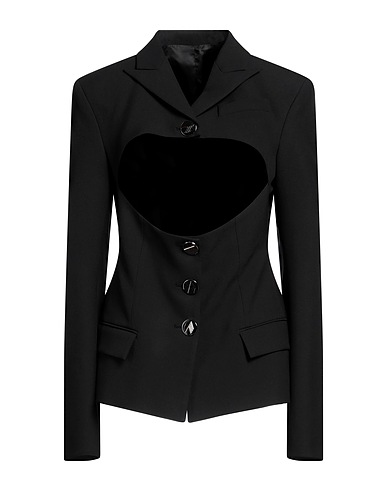 THE ATTICO Blazer Black 68% Polyester, 29% Viscose, 3% Elastane