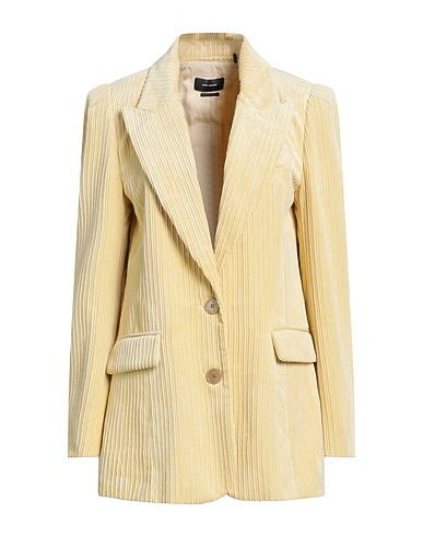 ISABEL MARANT Blazer Pastel yellow 84% Polyester, 16% Polyamide