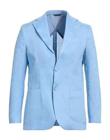 EREDI DEL DUCA Blazer CELESTE 100% Linen