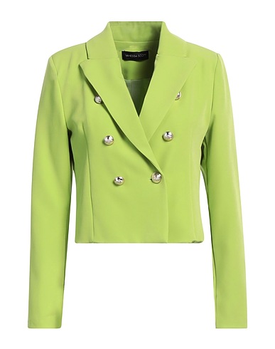 VANESSA SCOTT Blazer Green 90% Polyester, 10% Elastane
