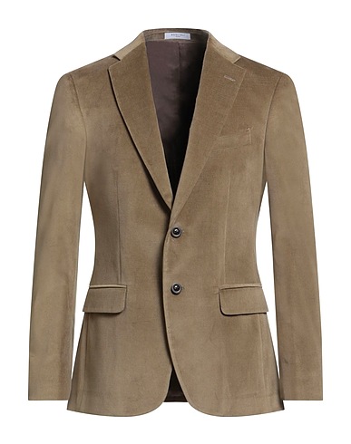 BOGLIOLI Blazer Khaki 98% Cotton, 2% Elastane