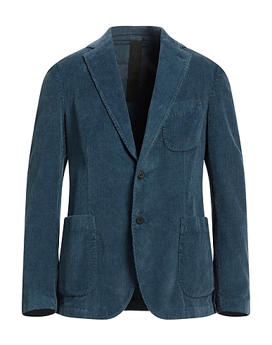 MESSAGERIE Blazer PATRIZIO PISCAGLIA Pastel blue 98% Cotton, 2% Elastane
