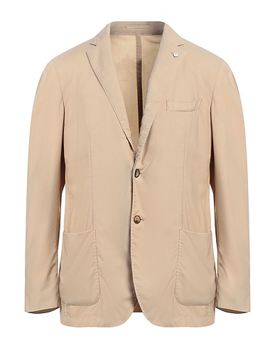 L.B.M. 1911 Blazer Beige 100% Lana Vergine