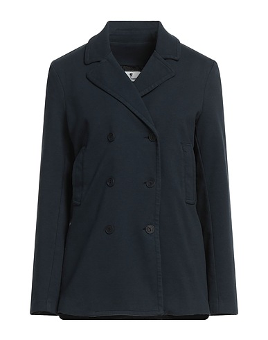 EUROPEAN CULTURE Giacca Blu navy 72% Cotone, 24% Viscosa, 4% Elastan
