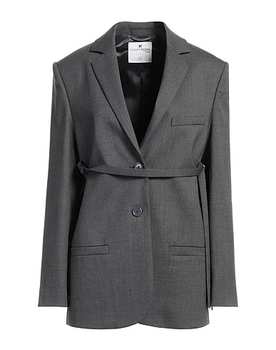 COURRÈGES Blazer Lead 98% Virgin Wool, 2% Elastane