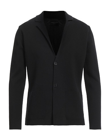 ROBERTO COLLINA Blazer Black 100% Cotton