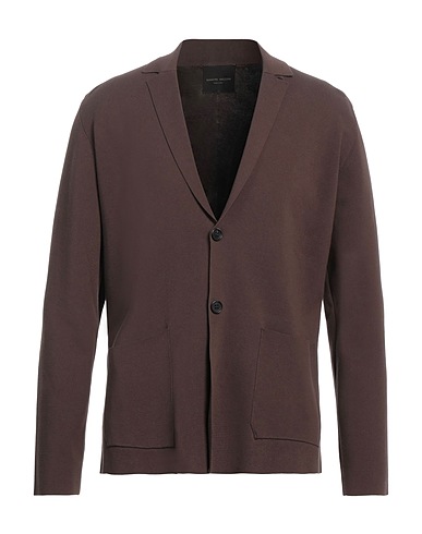 ROBERTO COLLINA Blazer Testa di moro 100% Cotone