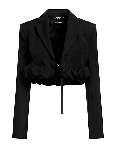 JACQUEMUS Blazer Black 100% Virgin Wool
