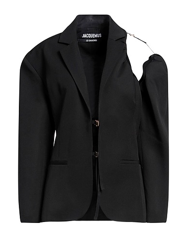JACQUEMUS Blazer Black 100% Virgin Wool