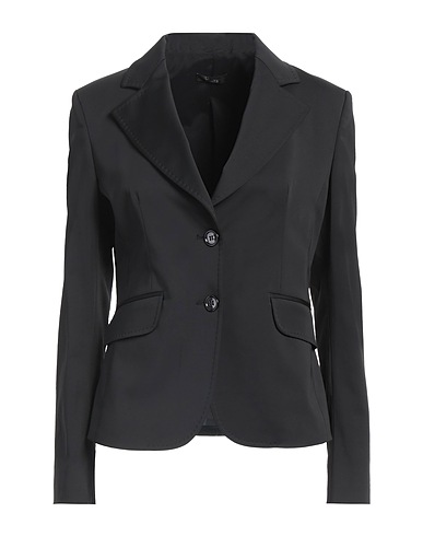HANITA Blazer Black 68% Acetate, 32% Polyester