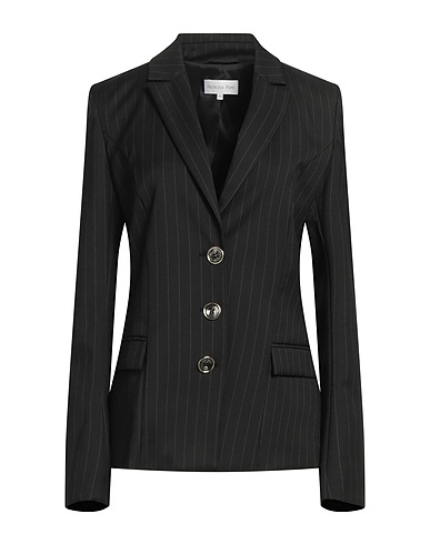 PATRIZIA PEPE Blazer Black 74% Polyester, 21% Viscose, 5% Elastane
