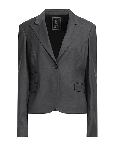 HANITA Jackett Blei 65% Polyester, 32% Viskose, 3% Elastan