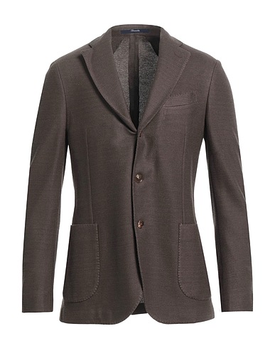 DRUMOHR Blazer Chocolate brown 100% Cotton