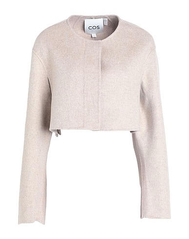 COS Veste Beige 60% Laine, 40% Lyocell Tencel™