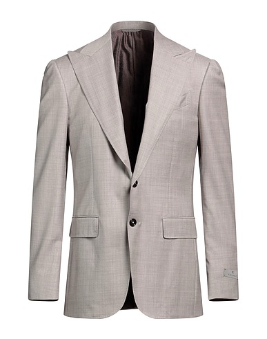 CANALI Blazer Taupe 100% Super 150s Wool