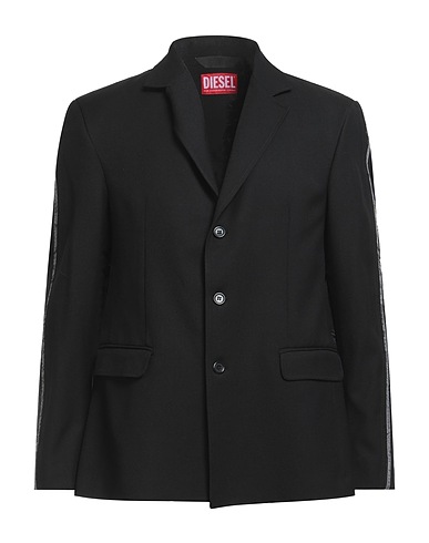 DIESEL Blazer Black 55% Polyester, 45% Virgin Wool