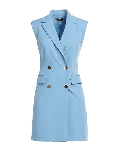 LIU •JO Vestito corto Blu chiaro 89% Poliestere, 11% Elastan