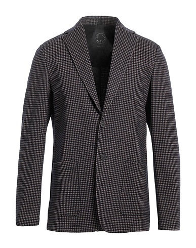 T-JACKET by TONELLO Blazer Khaki 51% Cotton, 49% Wool