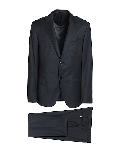 BRERAS Milano Suits Black 100% Virgin Wool