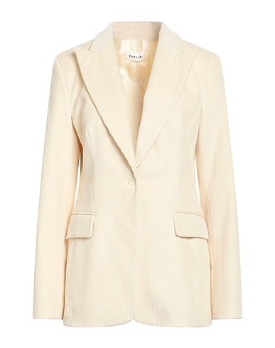 P.A.R.O.S.H. Blazer Cream 98% Cotton, 2% Elastane