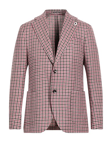 LARDINI Blazer Garnet 48% Wool, 28% Linen, 24% Silk