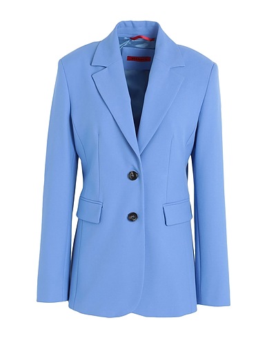 MAX&Co. Blazer Light blue 64% Polyester, 32% Viscose, 4% Elastane