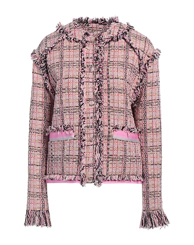 MSGM Jackett Rosa 63% Baumwolle, 19% Polyester, 11% Acryl, 5% Andere Fasern, 2% Polyamid