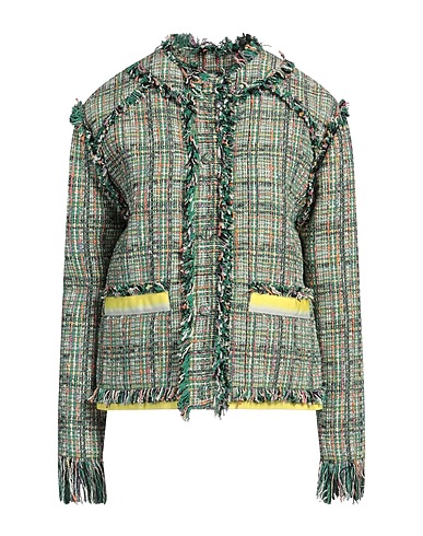 MSGM Blazer 63% Cotton, 19% Polyester, 11% Acrylic, 5% Other Fibres, 2% Polyamide