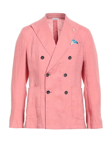 MANUEL RITZ Blazer Pink 100% Linen