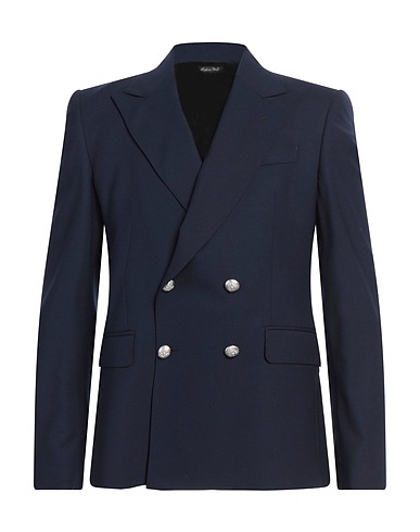 BRIAN DALES Blazer Blu notte 54% Poliestere, 44% Lana, 2% Elastan