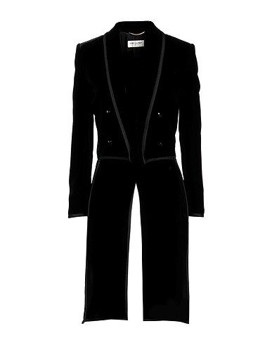 SAINT LAURENT Blazer Black 65% Viscose, 35% Cupro