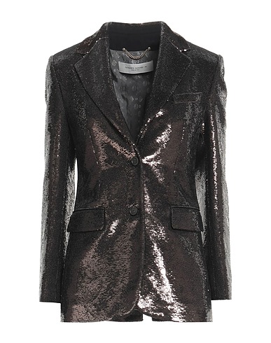 GOLDEN GOOSE Blazer Dark brown 100% Polyester