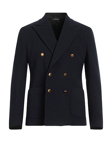 BRIAN DALES Blazer Midnight blue 98% Wool, 2% Elastane